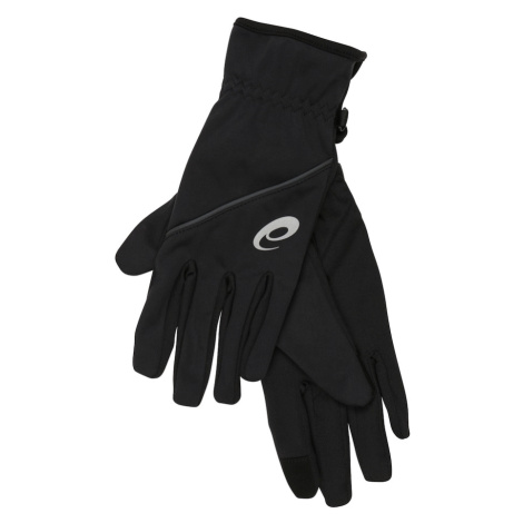 ASICS Športové rukavice  svetlosivá / čierna