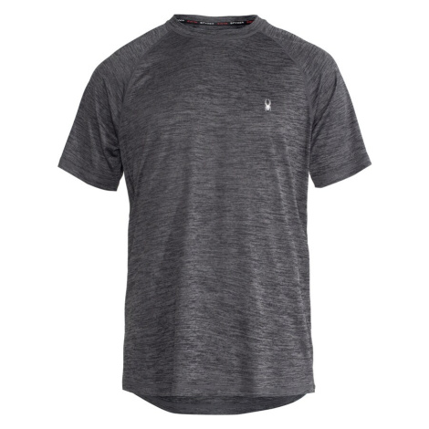 Spyder Funkčné tričko  sivá / čierna / biela