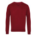 Premier Workwear Pánsky pletený sveter PR694 Burgundy -ca. Pantone 216