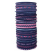 Husky Printemp pink triangle stripes, UNI multifunkčná šatka