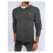 Men's Black V-Neck Dstreet Sweater