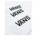 Sada troch párov bielych dámskych vzorovaných členkových ponožiek VANS Classic Canoodle