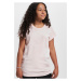 Girls' Organic Shoulder Extended T-Shirt - Pink