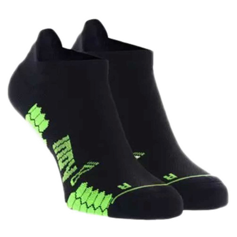 Ponožky Inov-8 TRAILFLY SOCK LOW čierna/zelená