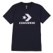 Converse SEASONAL STAR CHEVRON SS TEE Dámske tričko, čierna, veľkosť