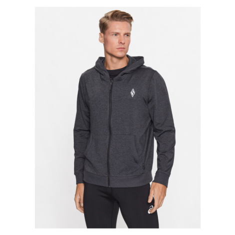 Skechers Prechodná bunda Knits Ultra Go Full Zip Hoodie JA26 Sivá Regular Fit