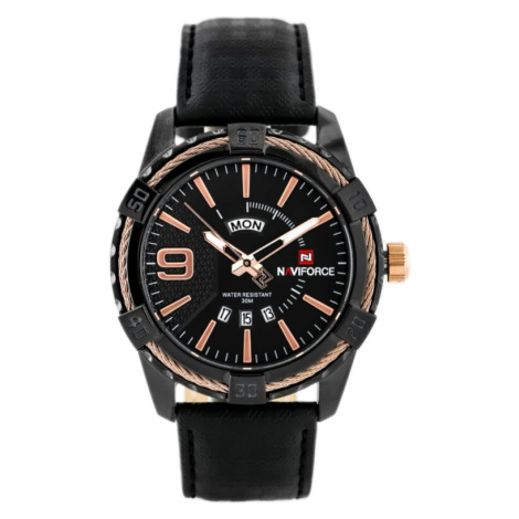 Pánske hodinky NAVIFORCE - NF9117L (zn069c) - black/rose