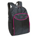 Batohy a tašky Semiline Semiline_Backpack_3286-8_Black/Cherry