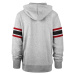 Chicago Blackhawks pánska mikina s kapucňou Double Block ’47 Sleeve Stripe Hood