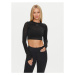 Reebok Funkčné tričko Studio Mesh LS Top 100075380 Čierna Slim Fit