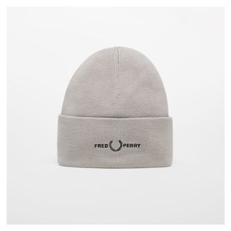 FRED PERRY Graphic Beanie Concrete
