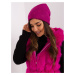 Fuchsia women's winter hat