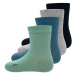 EWERS Ponožky  sivá melírovaná / petrolejová / trstinová / čierna