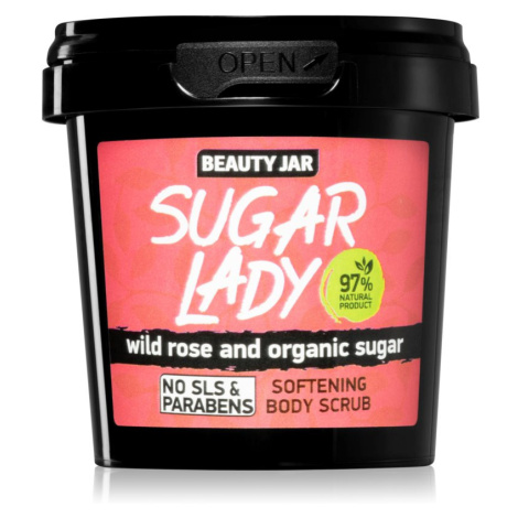 Beauty Jar Sugar Lady telový peeling s vôňou malín