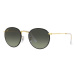 Slnečné okuliare Ray-Ban ROUND FULL COLOR čierna farba, 0RB3447JM