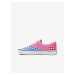 Pink and blue womens patterned sneakers VANS UA Comfy Cush Era - Women