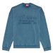 Mikina Diesel S-Boxt-Raw Sweat-Shirt Ensign Blue