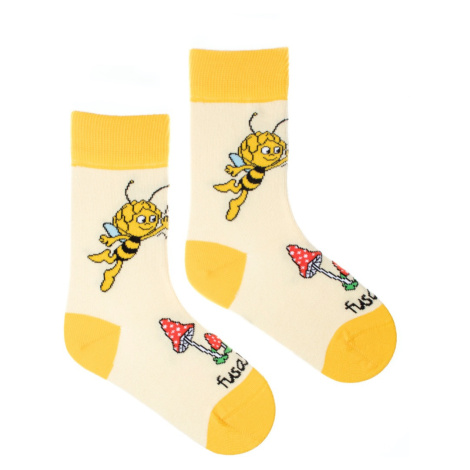 Detské ponožky Včielka Maja Muchotrávka Fusakle