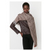 Trendyol Women's Brown Soft-textured Scarf