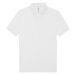 B&amp;C Unisex polo tričko PU424 White