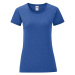 Blue Iconic women's t-shirt in combed cotton Fruit of the Loom