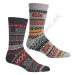 SOCKS4FUN Zimné ponožky W-6536-2 k.2