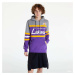 Mikina Mitchell & Ness Head Coach Hoodie Los Angeles Lakers Purple/ Grey