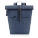 Rolovací batoh Reisenthel Rolltop backpack Herringbone dark blue