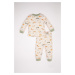 DEFACTO Baby Boy Safari Patterned Long Sleeve Pajama Set