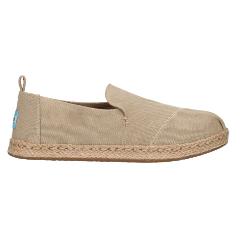 Toms Alpargatas Desert Washed Canvas Deconstructed Dámske - Tenisky Toms - Svetlohnedá - 1000983
