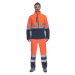 Cerva Granada Pánska HI-VIS softshellová bunda 03010592 oranžová/navy