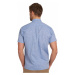 Barbour Letná košeľa Barbour Linen Mix Shirt - svetlo modrá