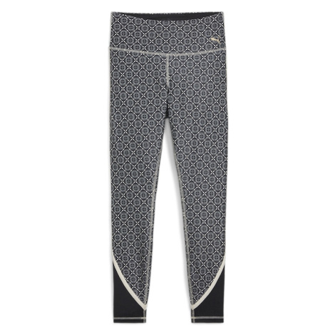 PUMA Športové nohavice 'Concept'  béžová / čierna / biela