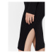 Calvin Klein Úpletové šaty Iconic K20K205753 Čierna Slim Fit