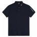 J.Lindeberg Tour Tech Regular Fit Golf Polo Black Polo košeľa