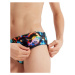 Speedo 6.5cm digital allover brief boy black/hypersonic