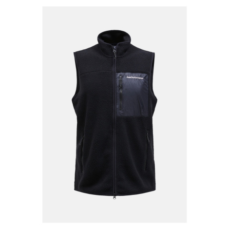 Vesta Peak Performance M Pile Vest Black