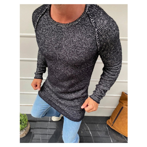Black men's sweater WX1583 DStreet
