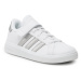 Adidas Sneakersy Grand Court 2.0 El K GW6516 Biela