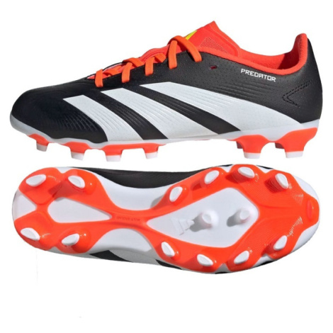 Adidas Predator League L JR MG Detské futbalové kopačky, biela, čierna, oranžová, veľ. 35 109547
