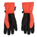 4F Lyžiarske rukavice H4Z22-RED003 Koralová