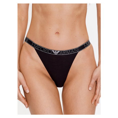 Emporio Armani Underwear Brazílske nohavičky 164528 3R221 00020 Čierna