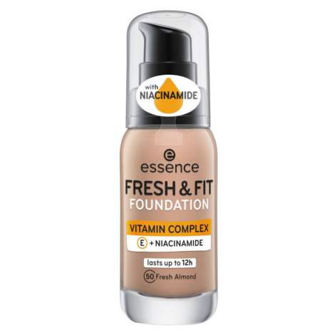 Essence  Fresh   Fit Vitamin Complex Foundation  Make-upy a podkladové bázy Hnedá