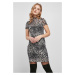 Women's two-layer fishnet dress snowleo