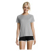 SOĽS Sporty Women Dámske funkčné triko SL01159 Pure grey