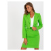 Elegant short light green jacket
