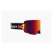 Lyžiarske okuliare RED BULL SPECT LINE-01, black, brown with red mirror, CAT3 + SPARE LENS