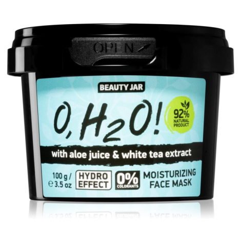 Beauty Jar O, H2O! hydratačná pleťová maska s aloe vera