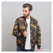 Vetrovka Urban Classics Light Camo Bomber Jacket Camo Green