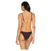 Hnedé vzorované push-up bikiny Havana-78 443